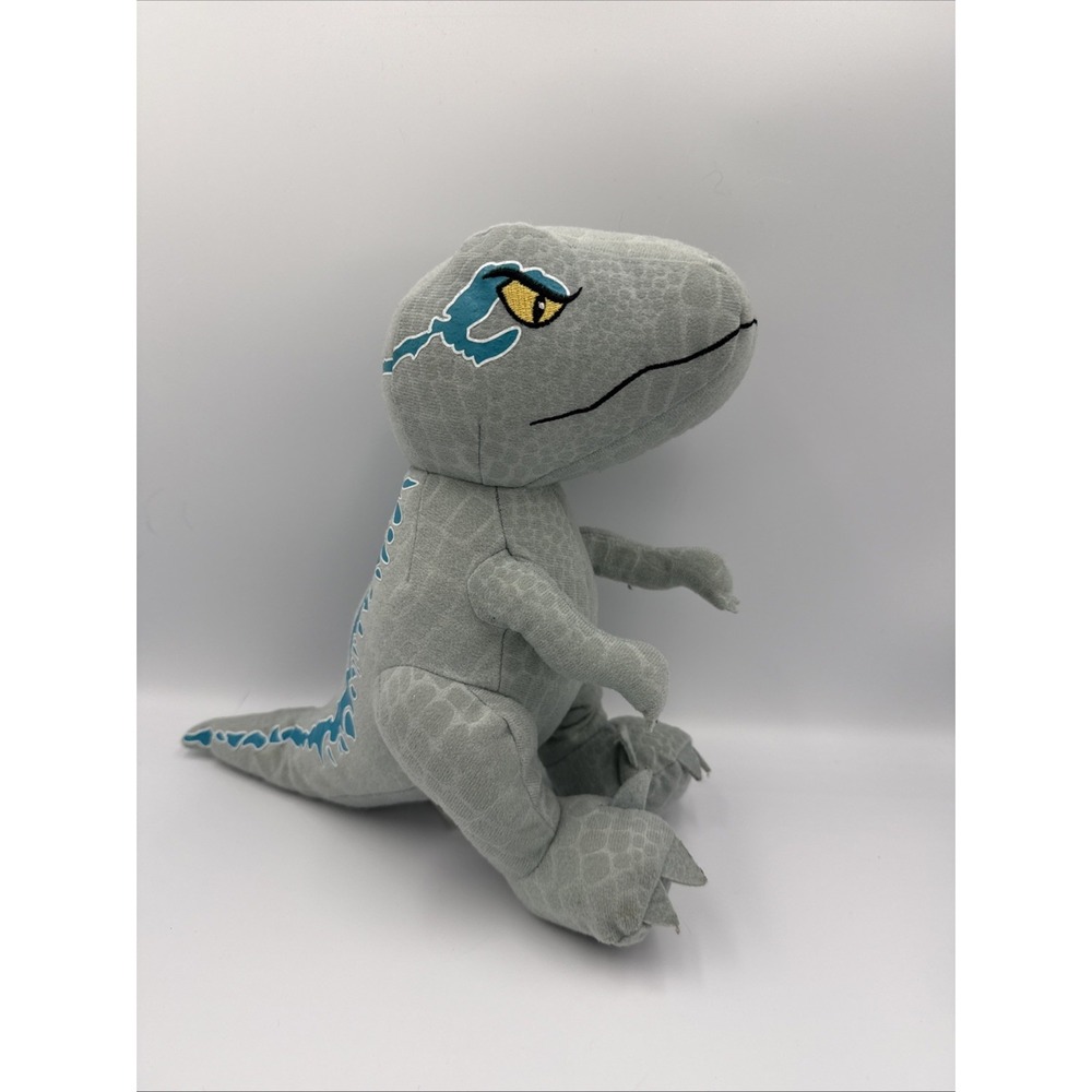 Jurassic World Dominion BLUE Velociraptor 7" Plush Universal Studios